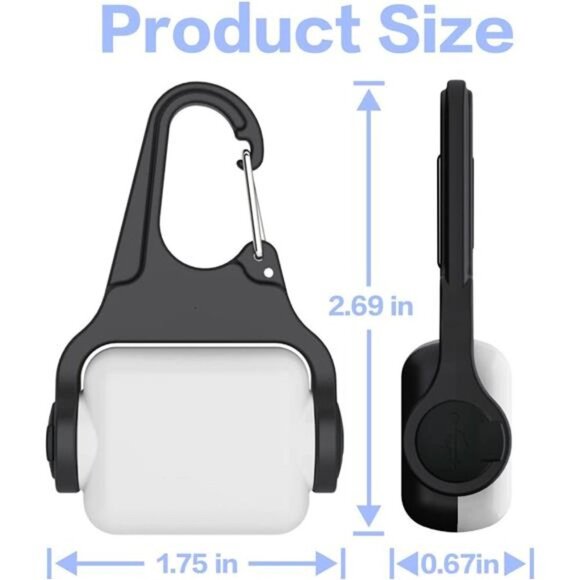 Dog Lights for Night Walking, Clip on USB Rechargeable Dog Collar Light, 3 Light - Picture 2 of 7